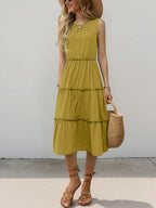 Frill Tiered Midi Dress (16)