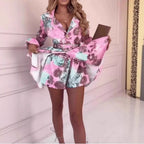 High Waist Tight Waist Tied Dress photo 1
