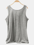 Scoop Neck Wide Strap Tank (3)