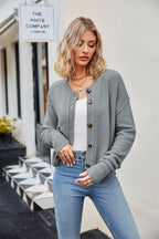 Button Down Exposed Seam Cardigan (10)