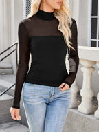 Mock Neck Long Sleeve Top (15)