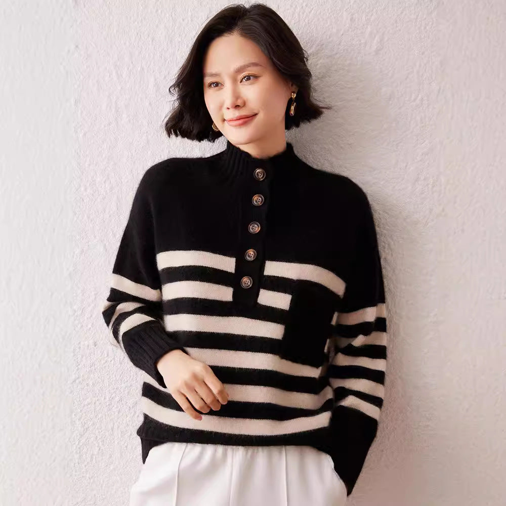 Cashmere Sweater Striped photo 2