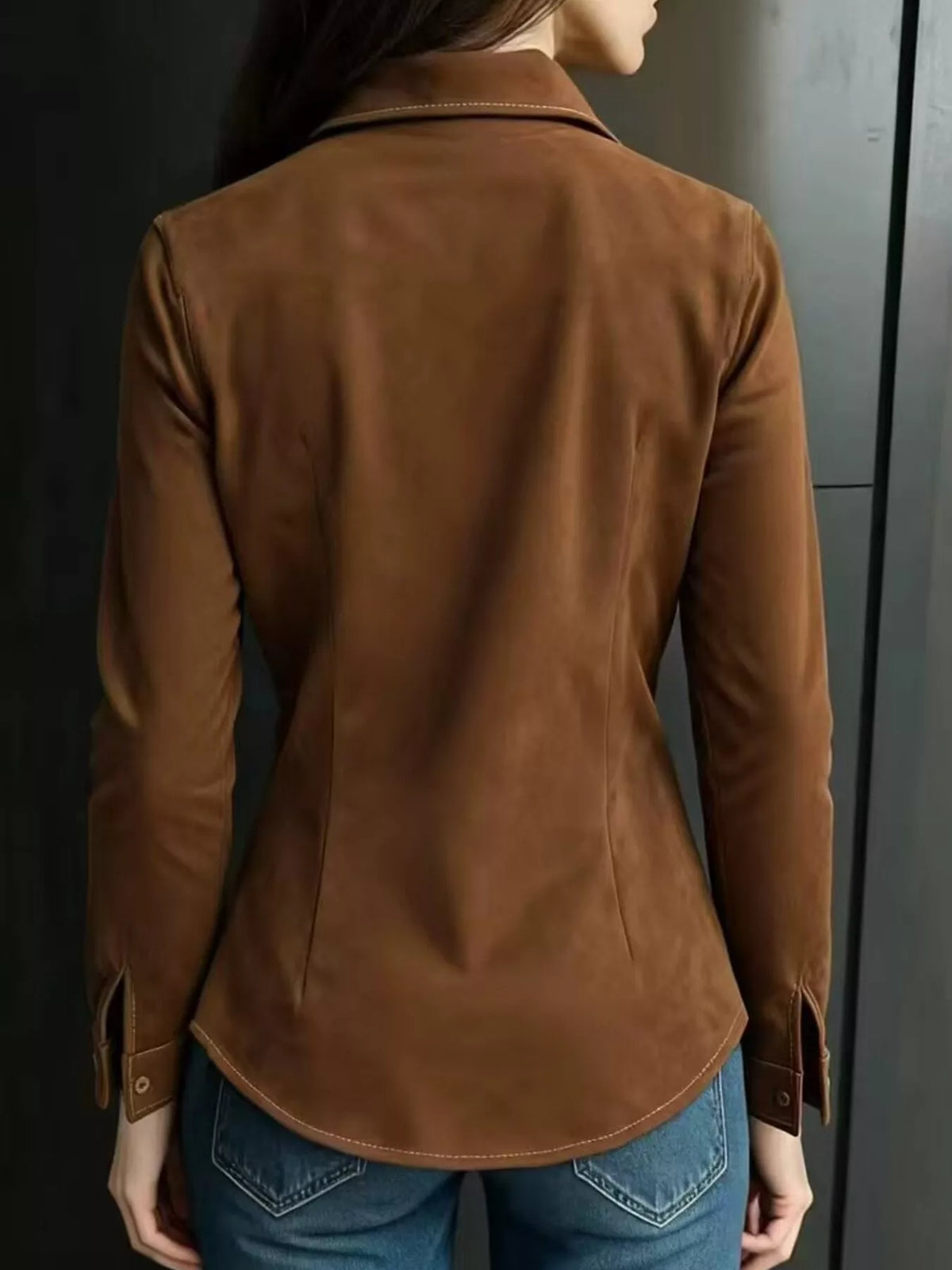 Classic Slim-fit Long Sleeve Shirt (14)