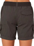Full Size Drawstring Cargo Shorts Plus (40)