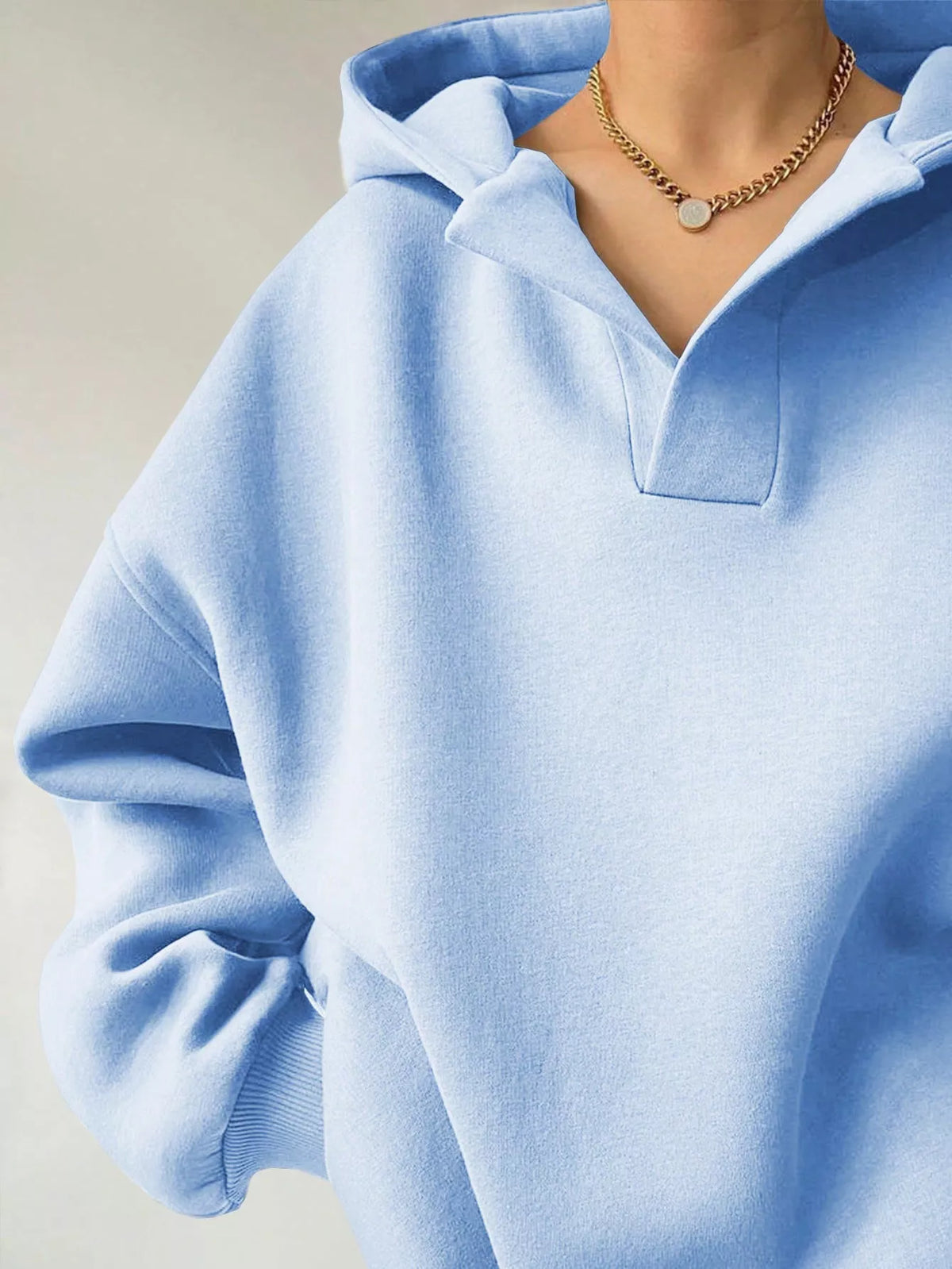 Dropped Shoulder Long Sleeve Sweatshirt (11)