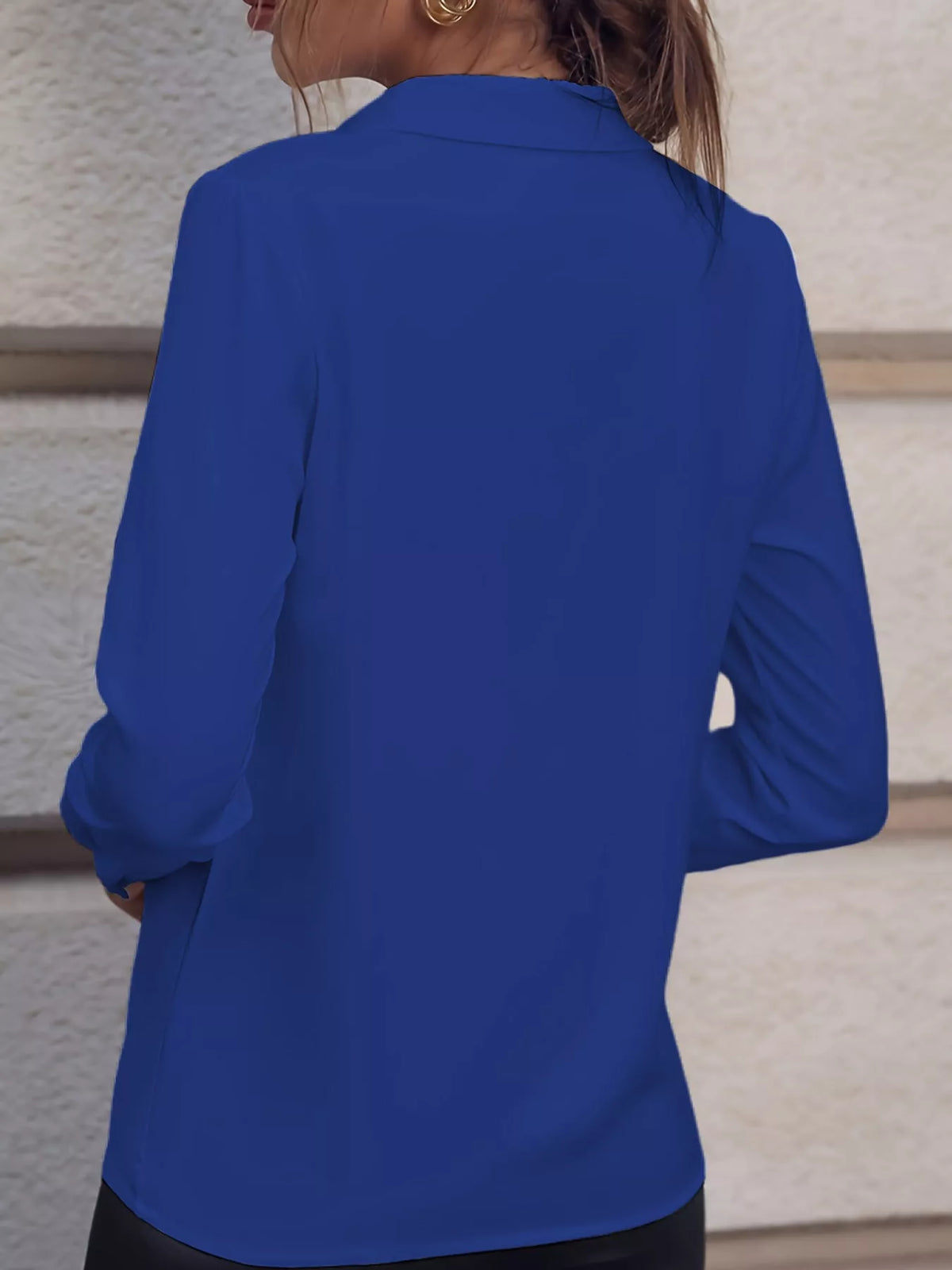 Long Sleeve Satin Blouse (31)