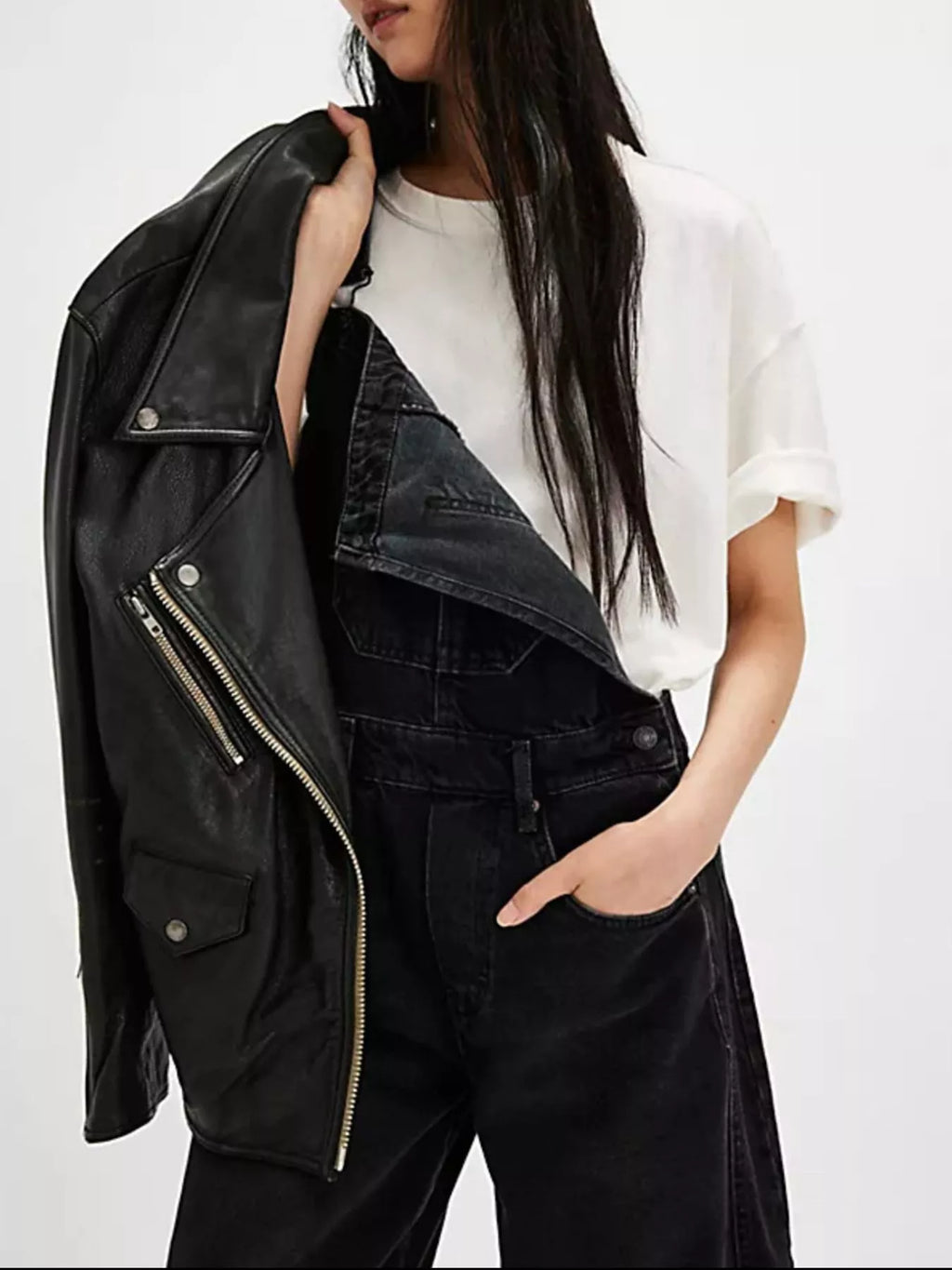 Wide Strap Wide Leg Denim Overalls (11)