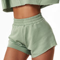 Knit Sporty Street Baggy Shorts variant CJDK155919601AZ|CJDK155919602BY|CJDK155919603CX|CJDK155919604DW