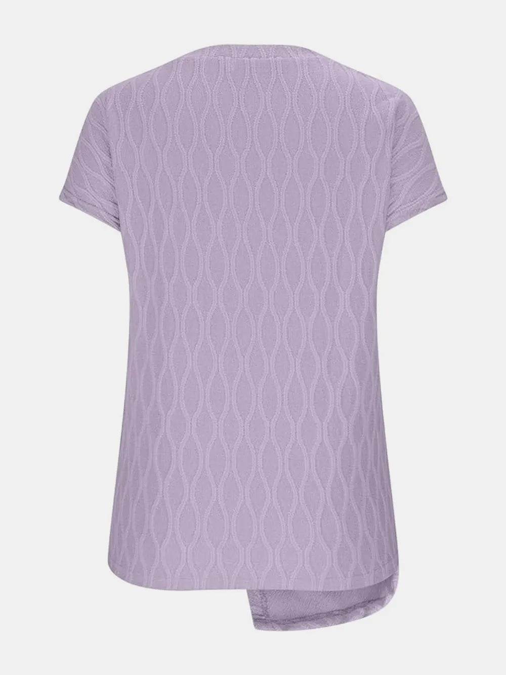 Full Size Round Neck Short Sleeve T-shirt (20)