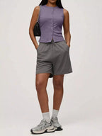 Ribbed Button-front Sleeveless Tank (27)
