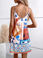 Abstract Print Cami Mini Dress (2)