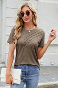 Round Neck Short Sleeve T-shirt
