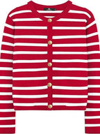 Striped Button-up Cardigan (12)