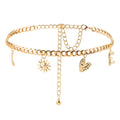 Metal Chain Gold Dress variant CJYD1804737-GOLD