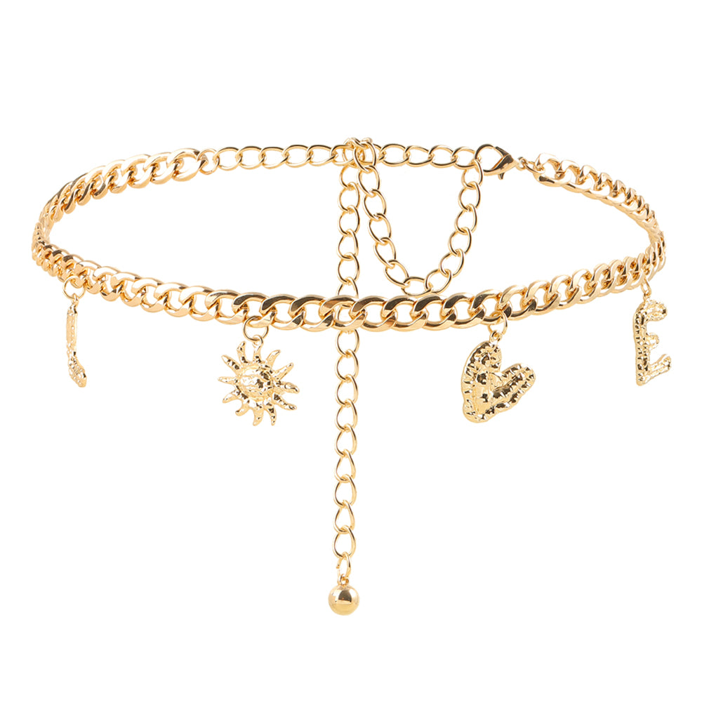 Metal Chain Gold Dress variant CJYD1804737-GOLD