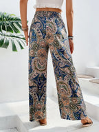 Printed Wide Leg Pants (9)