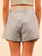 Striped High-waist Shorts (17)