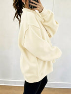 Mock Neck Dropped Shoulder Sweatshirt (23)