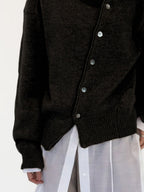 Dropped Shoulder Buttoned Cardigan (6)