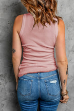 Solid Round Neck Tank (2)