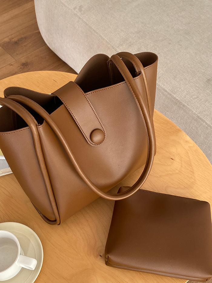 Retro One-shoulder Work Commuter Tote photo 12