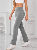 High Waist Active Pants Pockets (3)