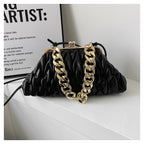 Autumn Embroidery Line Rhombus Chain Shoulder Bag variant CJNS157191801AZ