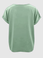 Round Neck Short Sleeve T-shirt (6)