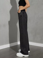 High Waist Wide Leg Jeans (27)