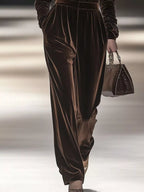 Velvet Long Sleeve Wide-leg Set (3)