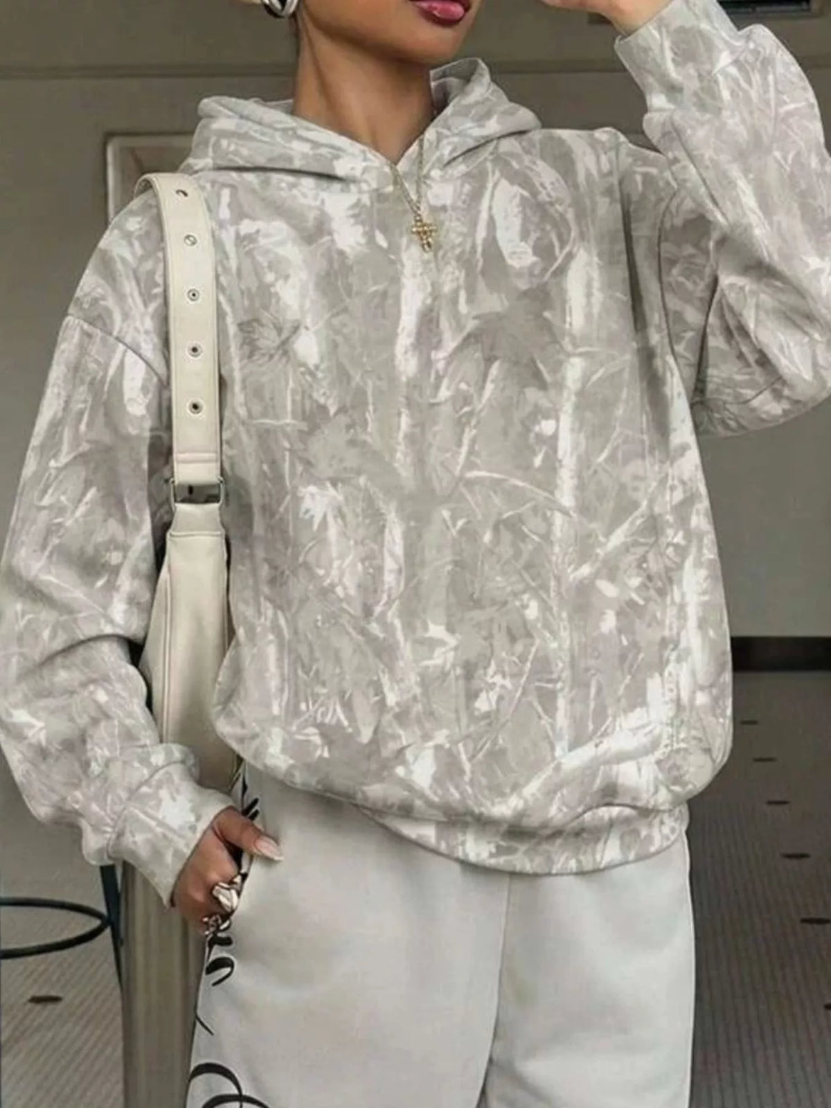 Leopard Dropped Shoulder Hoodie (2)