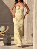 Sweetheart Neck Spaghetti Strap Maxi Dress (9)