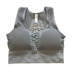 Breathable Mesh Sports Bra photo 3