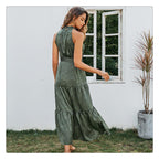 Printed Midi Dress photo 7