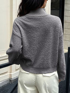 Turtleneck Long Sleeve Sweater (8)