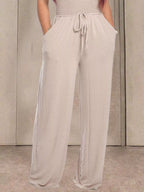 Strapless Smocked Wide-leg Jumpsuit (27)