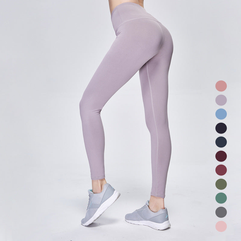 Solid Color Fitness Pants photo 6