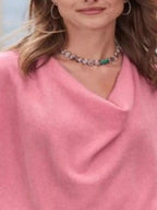 Full Size Cowl Neck Long Sleeve Top Plus (17)