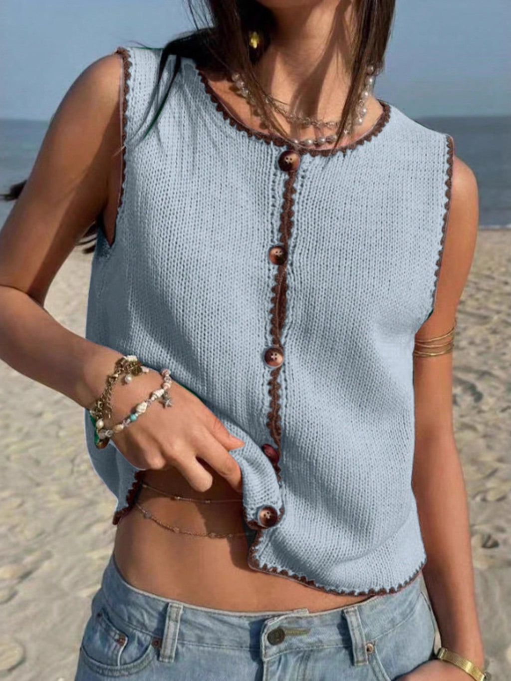 Button-down Sweater Vest (12)