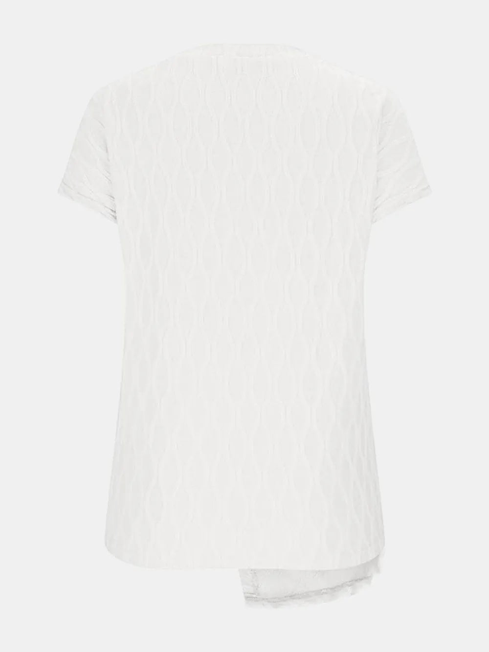 Full Size Round Neck Short Sleeve T-shirt (4)