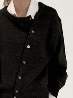Dropped Shoulder Buttoned Cardigan (5)