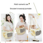 Outdoor Breathable Simple Crossbody Cat Bag photo 4