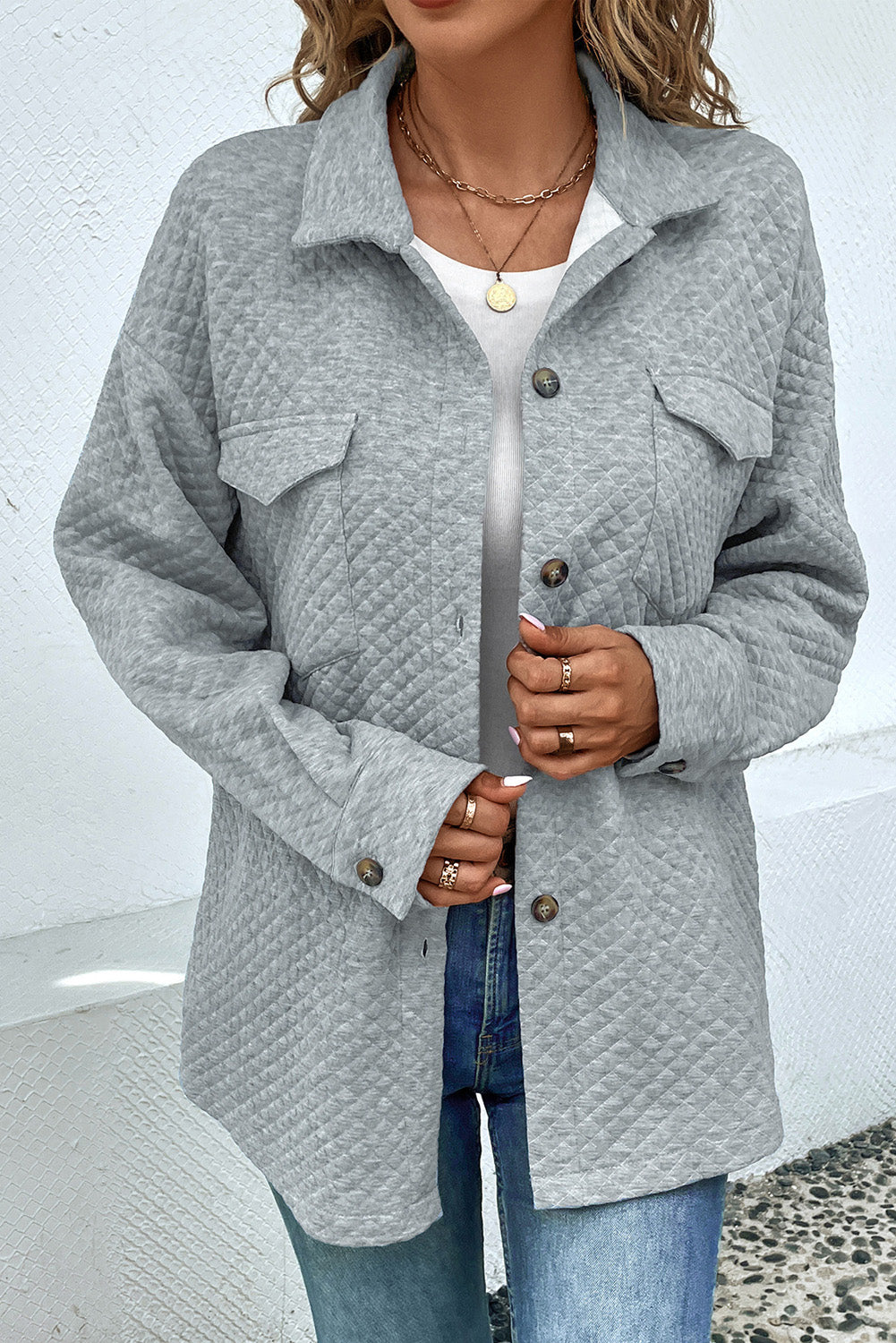 Button Down Collared Jacket (3)
