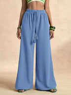 High-waisted Wide-leg Pants (3)