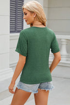 Round Neck Short Sleeve T-shirt (28)