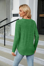 Round Neck Long Sleeve T-shirt (12)