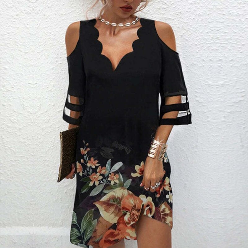 Lace Loose Floral Print Skirt photo 2