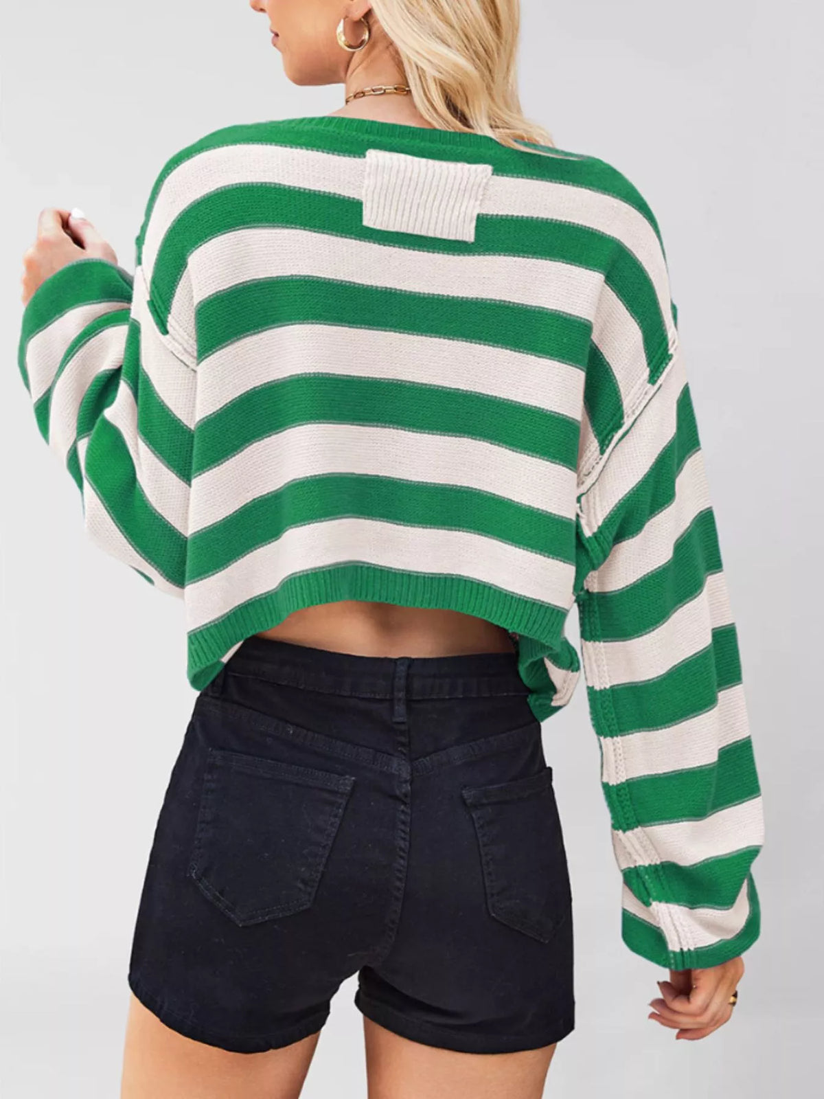 Striped Boat Neck Sweater (12)
