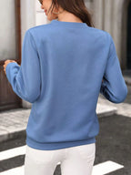 Textured Quarter-zip Sweatshirt (6)