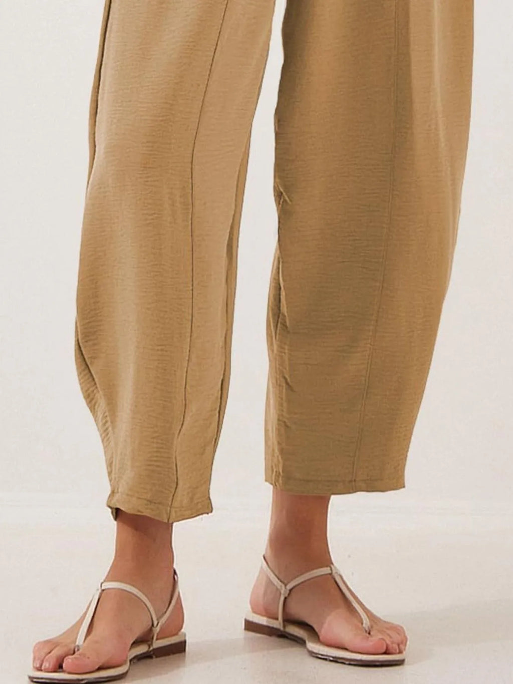 Full Size Drawstring Wide Leg Cropped Pants Plus (21)